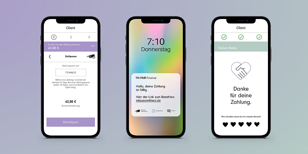 Friendly reminders – instead of a scary letter, people who haven’t yet settled their invoice receive text messages. Smart AI automatically initiates reminders of unsettled bills, driving up the realization rates of the company.
