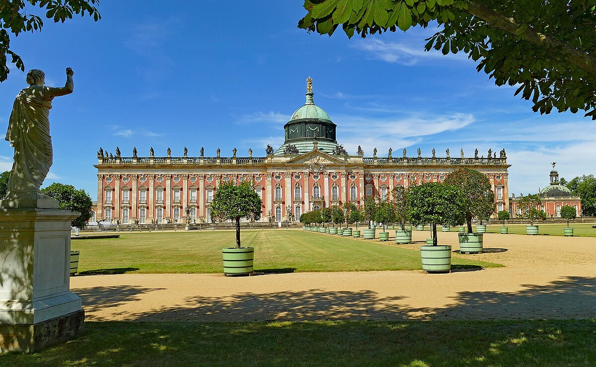 Potsdam Schloss Neues Palais New Palais in Potsdam