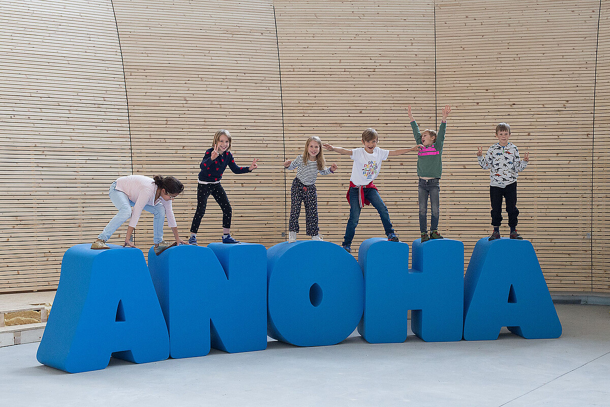 Brand new: the ANOHA children's museum. © Jewish Museum Berlin, Sibylle Baier Main building and garden of the Jewish Museum Berlin