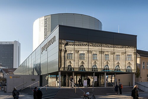 Pergamonmuseum. Das Panorama: Außenansicht Pergamonmuseum. Das Panorama: Außenansicht