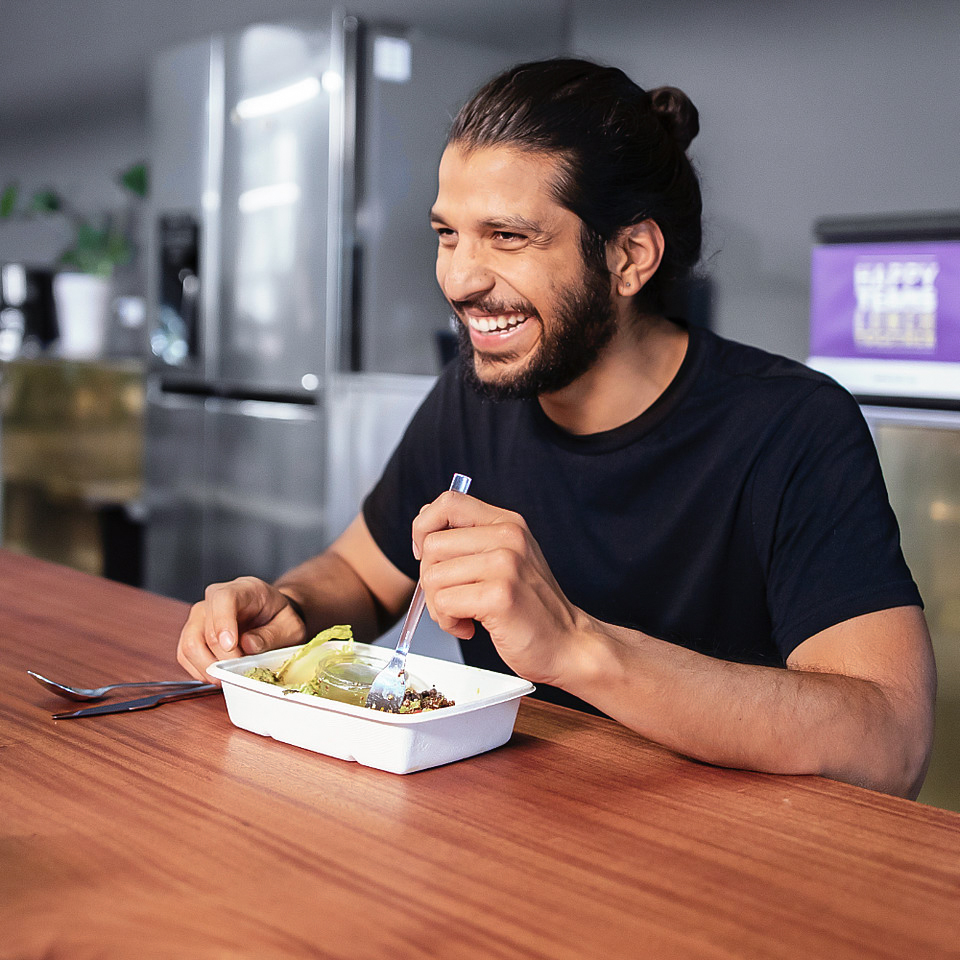 Shivram Ayyagari, CEO and co-founder of Smunch, is originally from Chennai, India. Shivram Ayyagari, CEO and co-founder of Smunch, is originally from Chennai, India. He moved to Berlin in 2013.